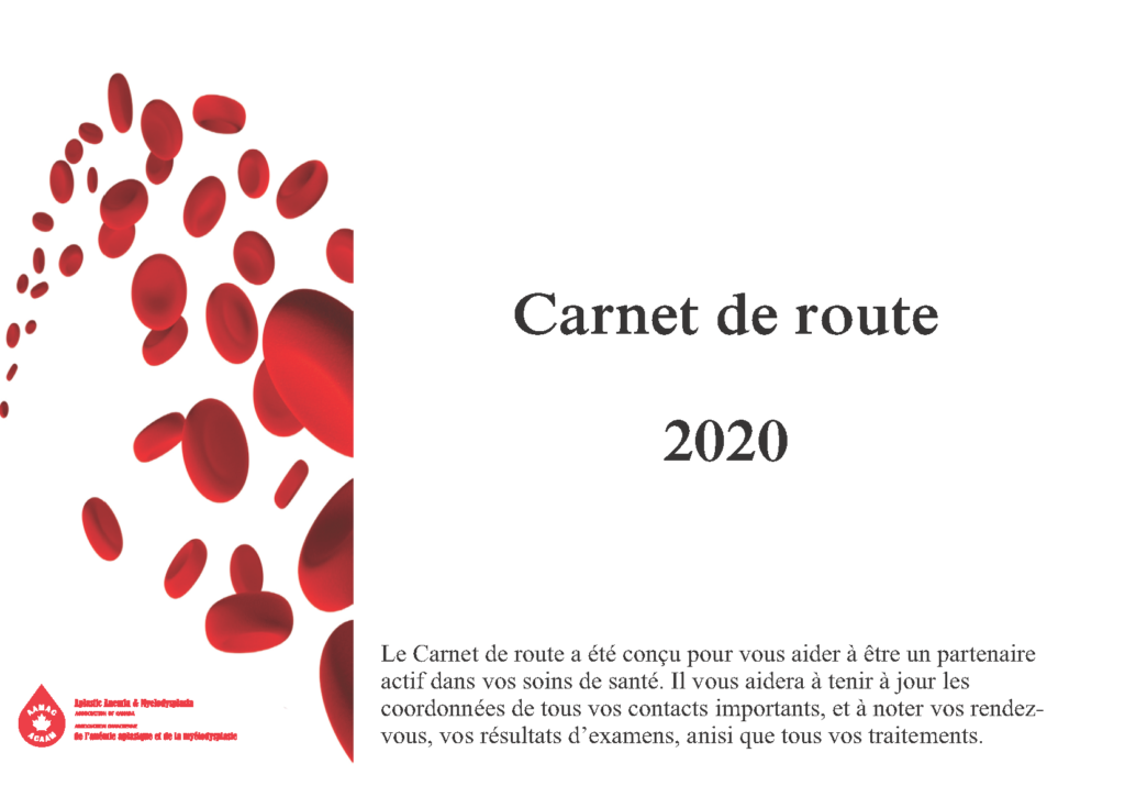 Cover French Aplastic Anemia & Myelodysplasia Association of Canada